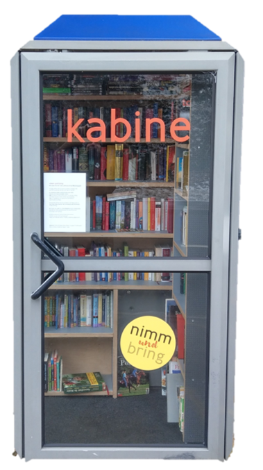 Bücherkabine Transition Schwarzenburgerland in Lanzenhäusern