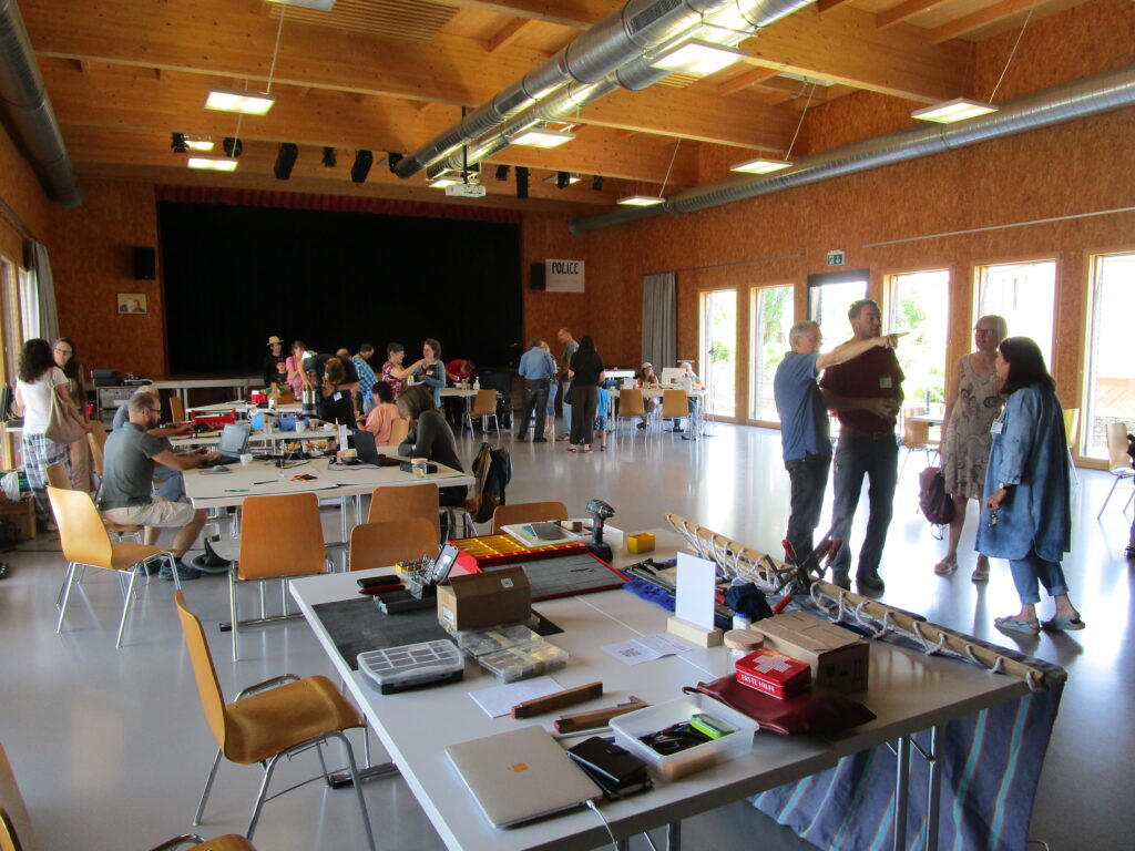 Impression aus dem ersten Repair Café Schwarzenburg am 03.06.2023